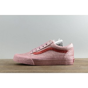 Tiger flutter version of Vance vault x OC shiny pink board shoes bling bling high-end co branded