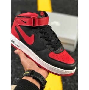 240 yuan airforce 1 Mid bred black and red no wear Nike Sportswear the air jordan classic bred item number is 315123-029 size: 40-45