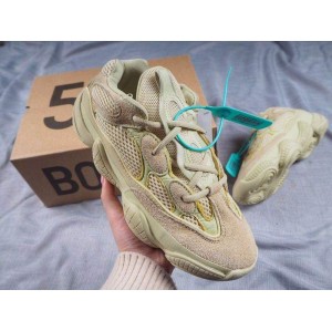 Super cost-effective version poison version buckle card really popular Adidas Adidas yeezy 500 coconut 3M reflective article No. db29