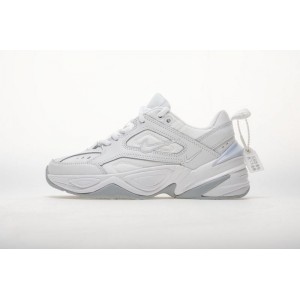 All white Nike daddy shoes nike m2k Tekno all white ao3108-10028 size 36 - 45