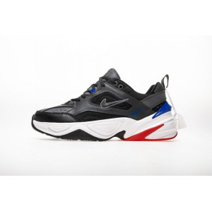 Black blue red m2k Nike daddy shoes nike m2k Tekno ao3108-00225 size 36 - 45