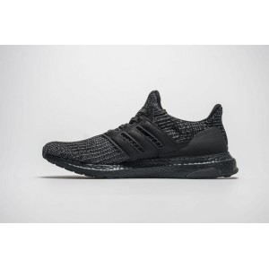 New all black Adidas ultra boost 4.0 triple black real boost bb617182 sizes 36 - 48 none 46.5