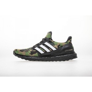 Green camouflage UB running shoe bape x adidas ultra boost green multicolor bb858630 size 39 - 45