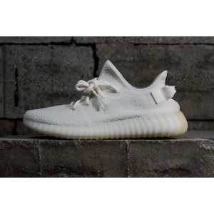 All white Adidas coconut 350 second generation non real explosion cp9366 Adidas yeezy boost 350 V2 cream white