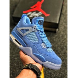 500 yuan jordan 4 generation air jordan 4 North Karan color matching correct version the top original true logo takes the representative color of each university as the main tone, and their respective iconic elements are added to the details. Article number: 40-47.5