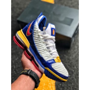 The nike lebron XVI KC EP LeBron James 16th generation basketball boot cd2450-100 battleknit 2.0 technology upper is made of original cushioning technology fiber air column separation zoom embedded into the max atmosphere