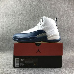 The air jordan 12 French blue high men's fashion shoe supports the Tiger flutter, which is comparable to the genuine one