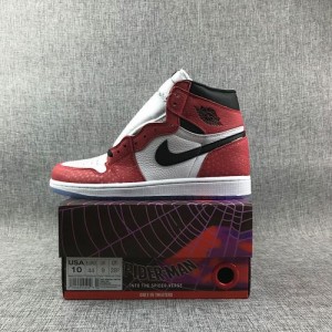 The original spider man company standard of the air jordan 1 can be scanned