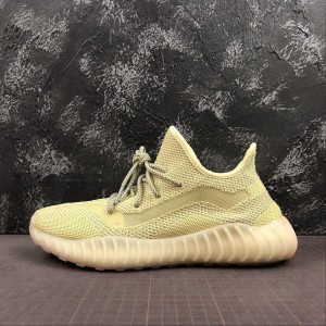 Adidas yeezy boost 350v3 coconut hollow popcorn running shoes yellow sky star fv3256 size: 36-46