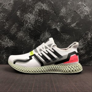 True standard company level Adidas futurecraft 4D 4D printed hollow out outsole mesh breathable cushioning running shoe eq8801 size 36-45
