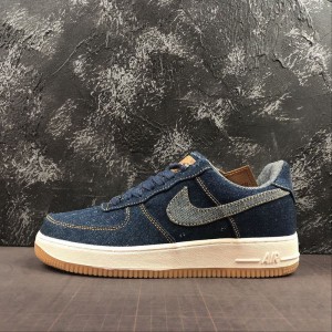 True Nike Air Force 1 Retro Levis Levis air force co branded denim low top casual board shoes a02571-201 size 36-45