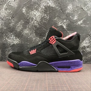 1 true corporate nike air jordan 4 retro aj4 Jordan generation 4 basketball shoe black purple Raptor aq3816-056 size: 40.5 41 42.5 43 44.5 45