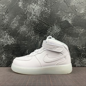 Children's shoes genuine Nike Air Force 1 Mid mid top casual board shoes light shoes size: 22 23.5 24 25 26 27 28 29.5 30 31 32 33.5 34 35 36 37