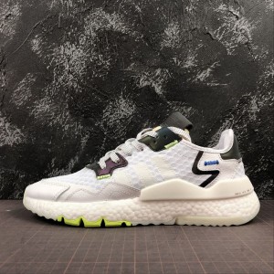 Adidas nite jogger 2019 popcorn running shoes Nightwalker 3M reflective ef5826 size 36-45