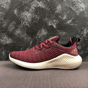 True standard company Adidas alphabounce alpha mesh breathable running shoe ee4371 size: 40.5 41 42.5 43 44.5 45