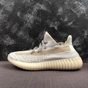 Get hot Adidas yeezy boost 350v2 coconut hollow popcorn running shoes grey angel fu9161 size: 36-47