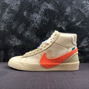 Nike Blazer Mid x off white co trailblazer mid top board shoe aa3832-700 size: 36-45