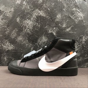 Nike Blazer Mid x off white co trailblazer mid top board shoe aa3832-001 size: 36-45