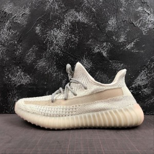Adidas yeezy boost 350v2 coconut hollow popcorn running shoes gray sky star fv3255 size: 36-46
