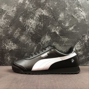 Real puma Roma triemboss puma Rome Series BMW series co branded sports and leisure running shoes 306195-01 size: 35-44
