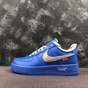 Off white x Nike Air Force 1 07 Joint Air Force 1 low top casual board shoe ao4297-400 size: 36-45