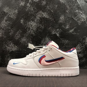 True corporate Parra x Nike SB Dunk Low Co branded low top casual board shoes cn4504-100 size 36-45