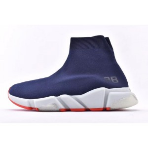 Sock Shoes / dark blue red