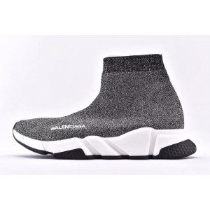Sock Shoes / Black Silver classic