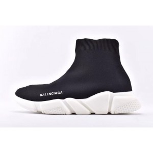 Sock Shoes / black and white classic