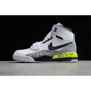 AJ 312 white black fluorescent aq4160-107 men's shoes