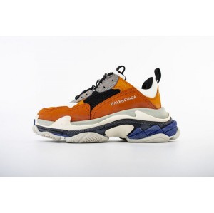 A generation of grey orange Paris Vintage daddy shoes Balenciaga triple s 512175w09011259