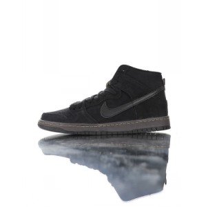 Nike SB Dunk High Pro PRM deconstructed dunk series high top casual skateboard shoes frosted black charcoal ar7620-002