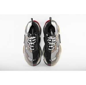 A generation of black, red, medium gray, yin and Yang Paris Vintage daddy shoes Balenciaga triple s 533891w09oc1264