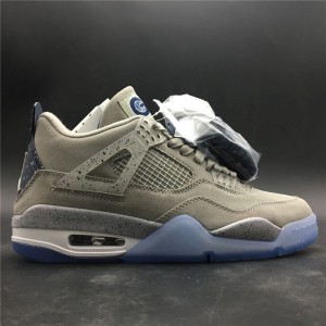 The new color is the exclusive launch of Jordan's 4th generation air jordan 4 gray color. The correct version of the top original true logo takes the representative color of each university as the main tone, and their iconic element number 7-13 is added to the details