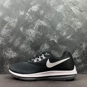 S true standard company level nike zoom winflo 4 lunar landing 4th generation cushioning breathable running shoe 898466-001 size 36-45