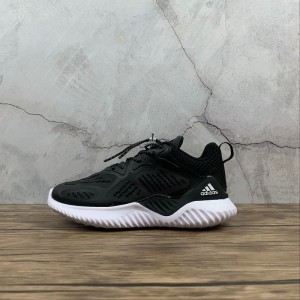 Kids' shoe Adidas alphabounce beyond alpha coconut 330 mesh breathable running shoe b43681 size 26 27 28 29 30 31 32 33 34 35