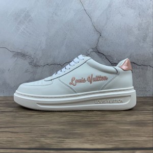 Authoritative version Louis Vuitton louis vuitton fashion versatile shoe head last shape is very and full sole LV original mold is open to go in and out of the counter at will light and comfortable feet size 35 36 37 38 39 40 41 42 43 44