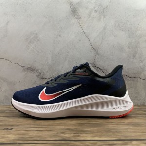 True standard corporate nike zoom winflo 7 lunar 7th generation cushioning and breathable running shoe cj0291-400 size 39 40 40.5 41 42.5 43 44 44.5 45