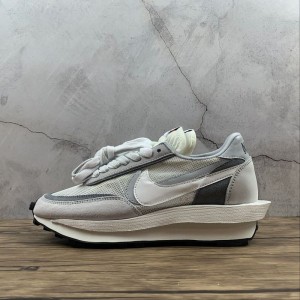 True standard corporate Nike ldwaffle / sacai waffle retro casual jogging shoe bv0073-100 size: 36-45