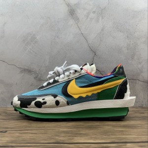 F true corporate Nike ldwaffle / sacai waffle retro casual jogging shoe cn8899-006 size: 36-45