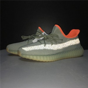 Tiger puff special edition Adidas yeezy boost 350 V2 desert sage gray white orange side full of stars 3M reflective tiger puff version Article No.: fx9035 No.: 36-46.5 shipment