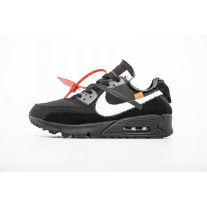 Ce5gb all black ow Nike 90 unit co branded off white x Nike Air Max 90 all black aa7293-001