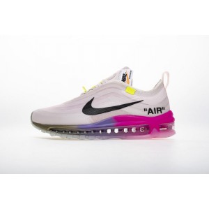 Ci1de pink ow off white x Nike air max 97 queen aj4585-600