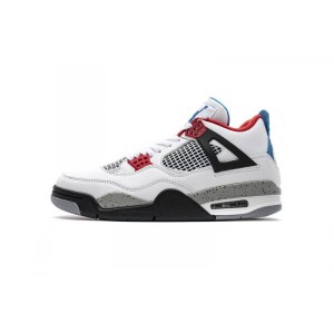 Cm5cz white blue red cement Jordan 4th generation basketball shoes sneaker ci1184-146 air jordan 4 retro what the