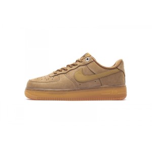 Bp9ds 2019 wheat Nike Air Force 1 low top board shoes cj9179-200 Air Force 1 low x27 07 WB flat 2019 wheat