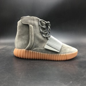 Tiger flutter Special Edition yeezy boost 750 original material BASF grey night light color updated version 38.5-48 shipped