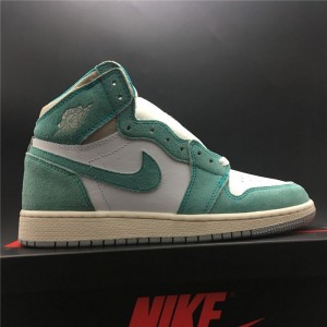 Tiger flutter special edition women's shoes air jordan 1 turbo Green Lake Green White Tiger flutter version Article No. 555088-311 No. 36-39 shipment D0