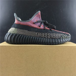 Adidas yeezy boost 350 V2 yecheil black and red splicing Angel tiger puff version BASF explosion No.: fw5190 No.: 36-46.5 shipment D8