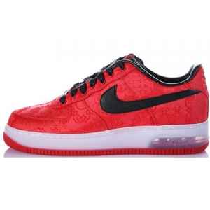Nike Air Force 1 low red silk thick air force 1 Classic low top versatile casual sneaker official Article No. 358701-601