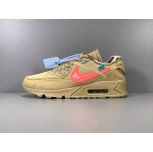 God version: 90 ow desert yellow nike air max 90 x off white co branded 2.0 art. No.: aa7293-200